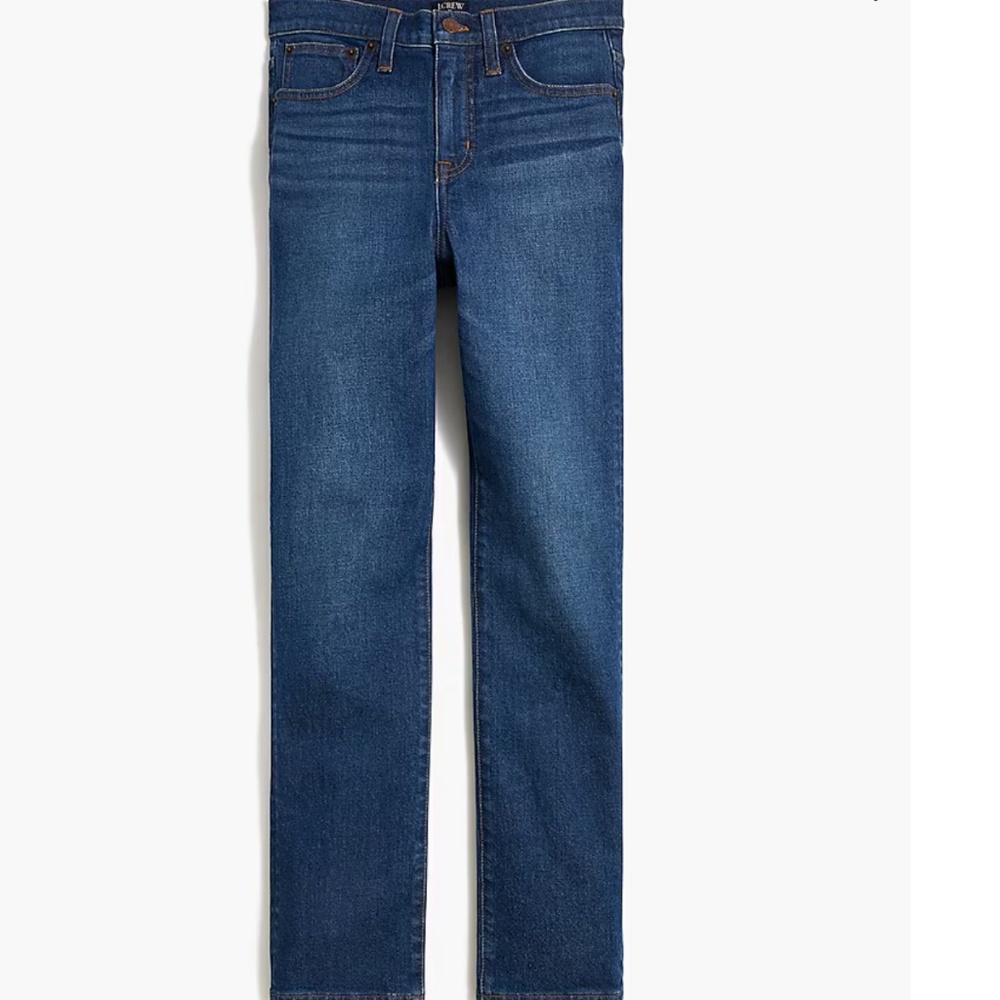 J crew Essential straight jean in all-day stretch